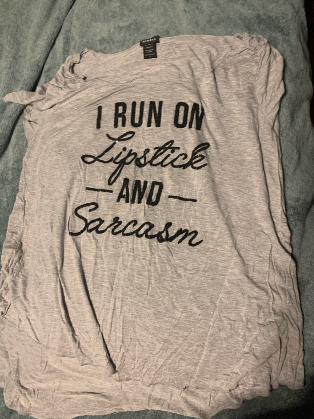 Torrid Light Gray Soft Tee